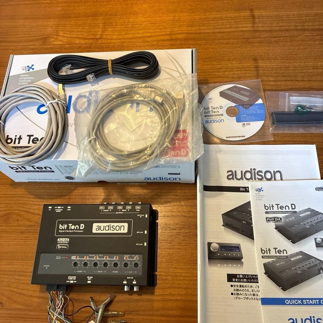 Audison Bit Ten DSP Digital Sound Processor Tested Working Unit from Japan