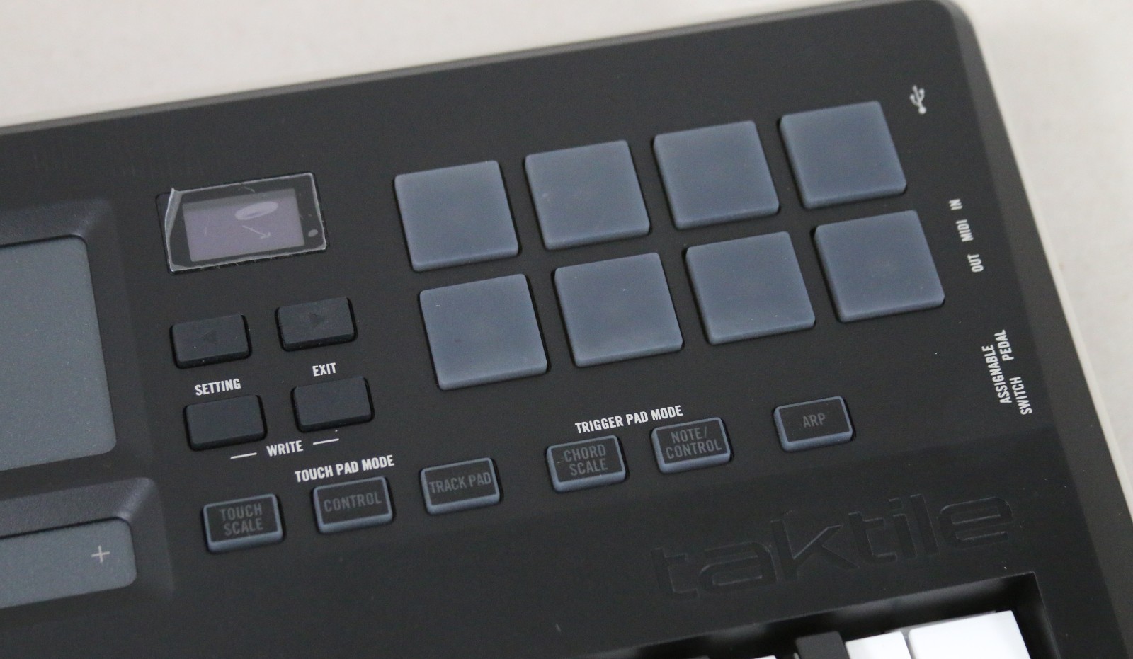 Korg Taktile-25 Key USB MIDI Keyboard Controller Touch Pad w/Box Free Shipping!