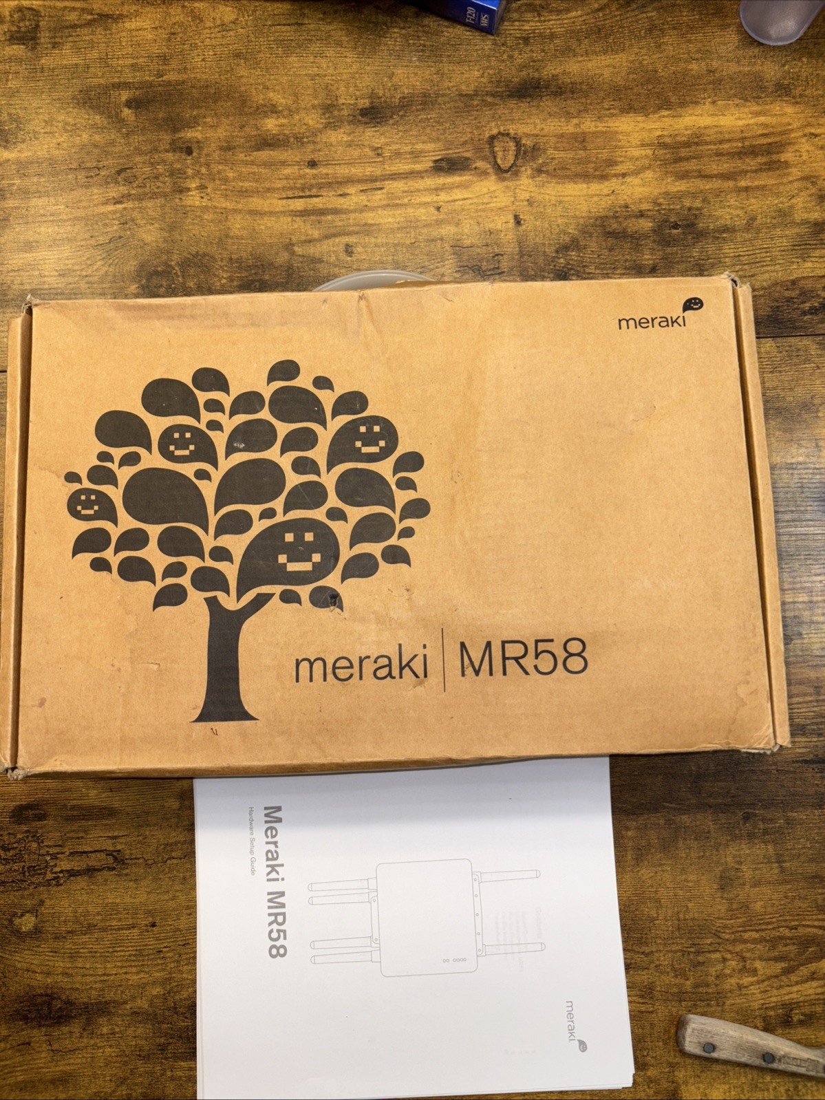 Cisco Meraki MR58 P/N 600-09000-E wireless access point Untested W/instructions