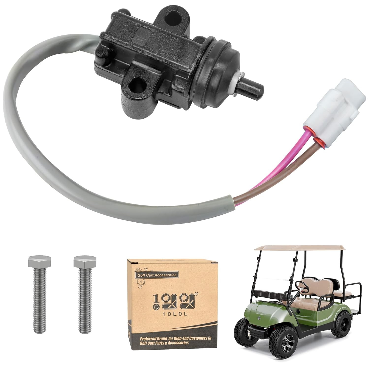 10L0L Golf Cart Stop Switch - Replacement Accelerator Micro Switch for Yamaha G1