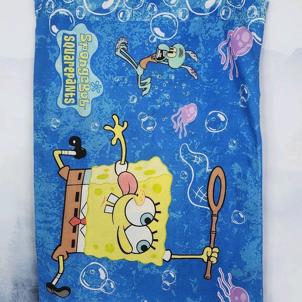 Y2K Nickelodeon Spongebob Squarepants Pillowcase 2001
