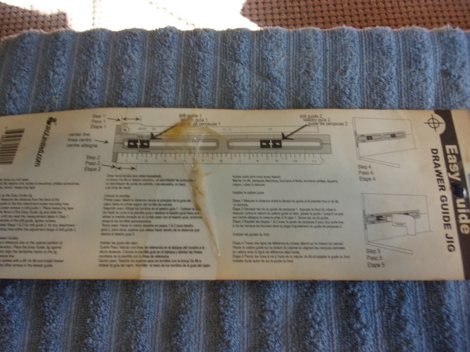 Drawer Guide Jig Tool in Original Package