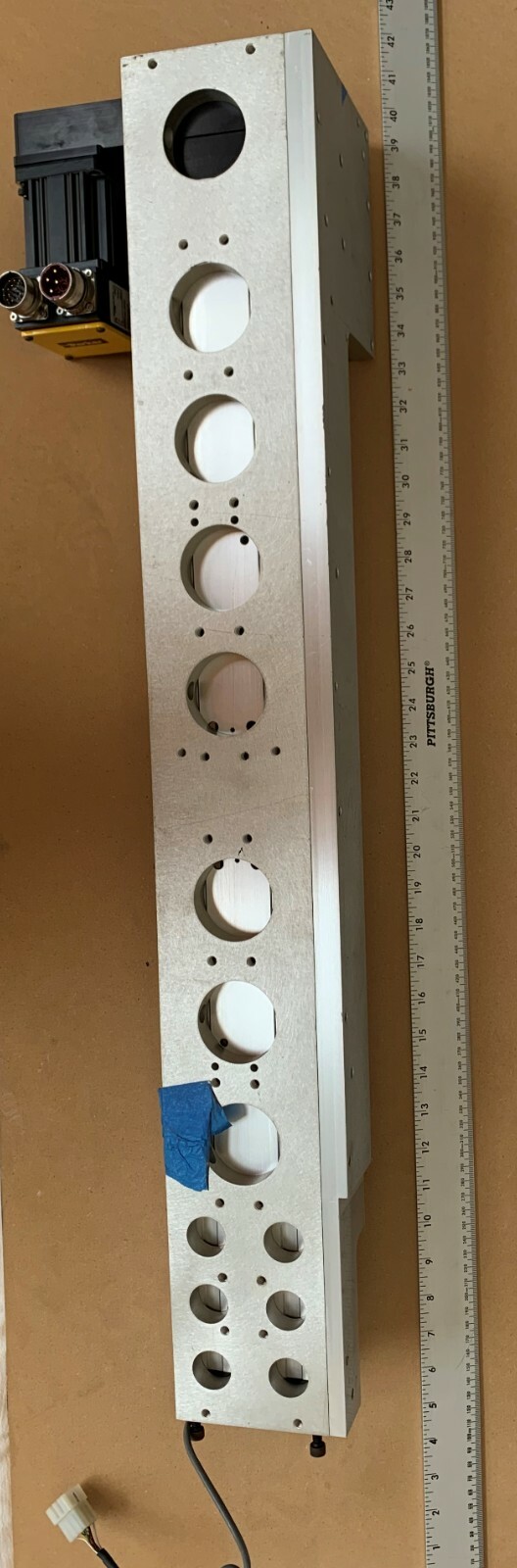 Parker 404XR Linear Positioner Stage 550mm Travel w/Motor Encoder Tested 
