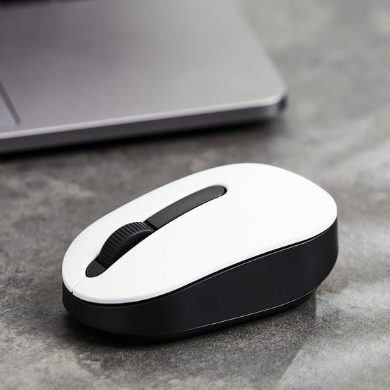 onn Wireless Travel Mouse with 3 Buttons and Scroll Wheel,Wireless USB Receiver