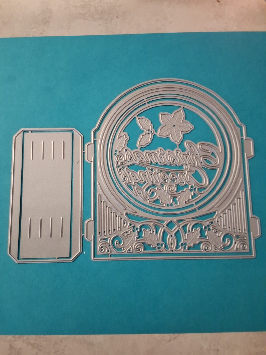 Metal Die Scrapbooking Cardmaking CHRISTMAS GREETINGS