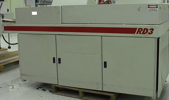 25KW Convectron RD3 Chain Tunnel Oven 80 amp 208 3 phase LCD interface