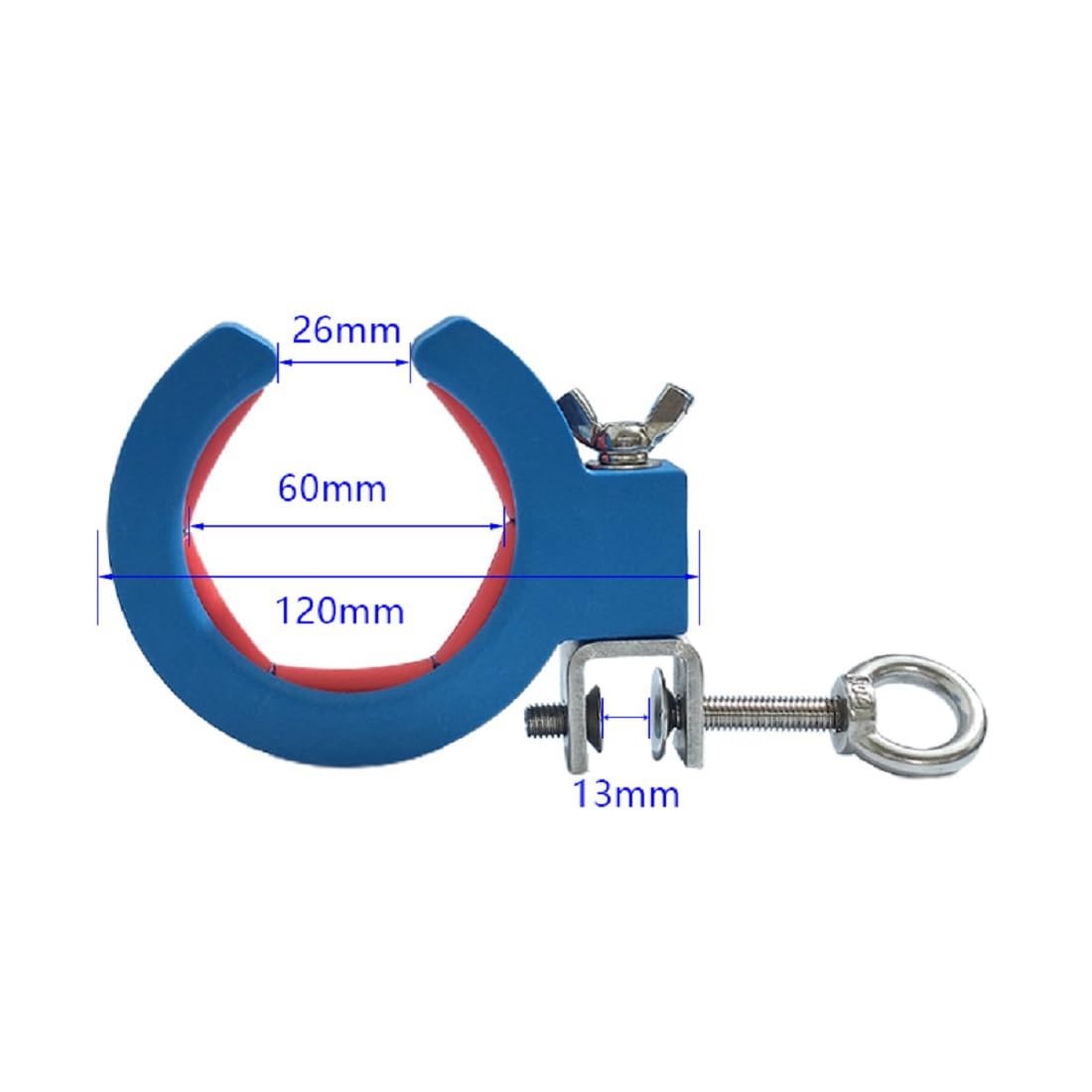 2pcs Blue Cable Wire Threading Tool Cable Tray Roller Threading Wire Pulling