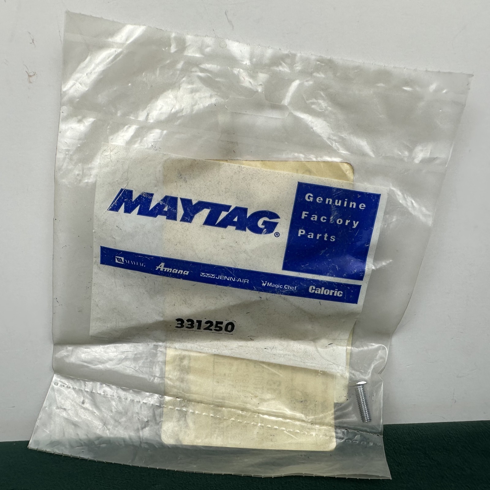 Maytag 331250 Oven Door Catch Stud Genuine Factory Part Amana Jenn-Air Magic