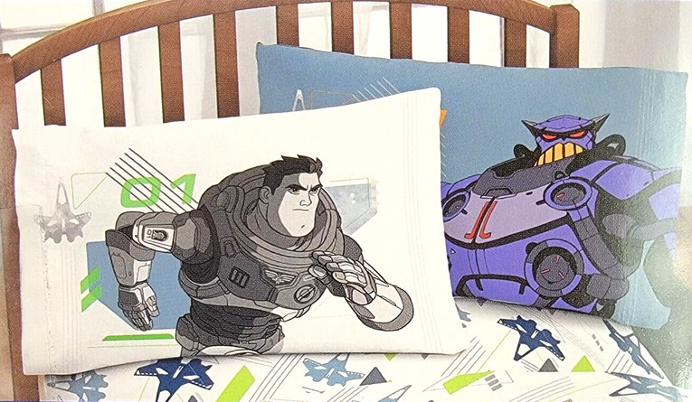 Disney's Lightyear Standard 20"x30" Reversible Pillowcase NEW!