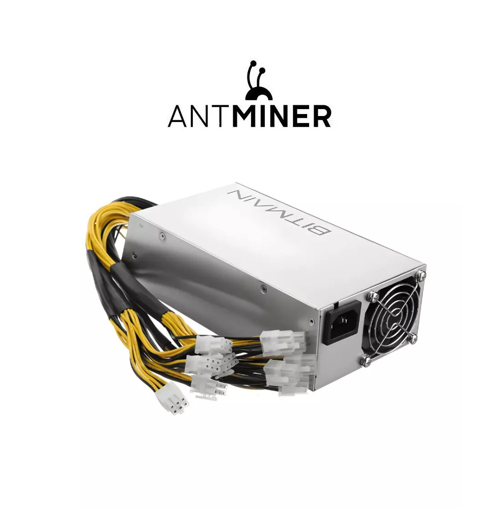 Antminer APW3++ Bitmain Power Supply 1200-1600W D3 L3 S9 New Original Box
