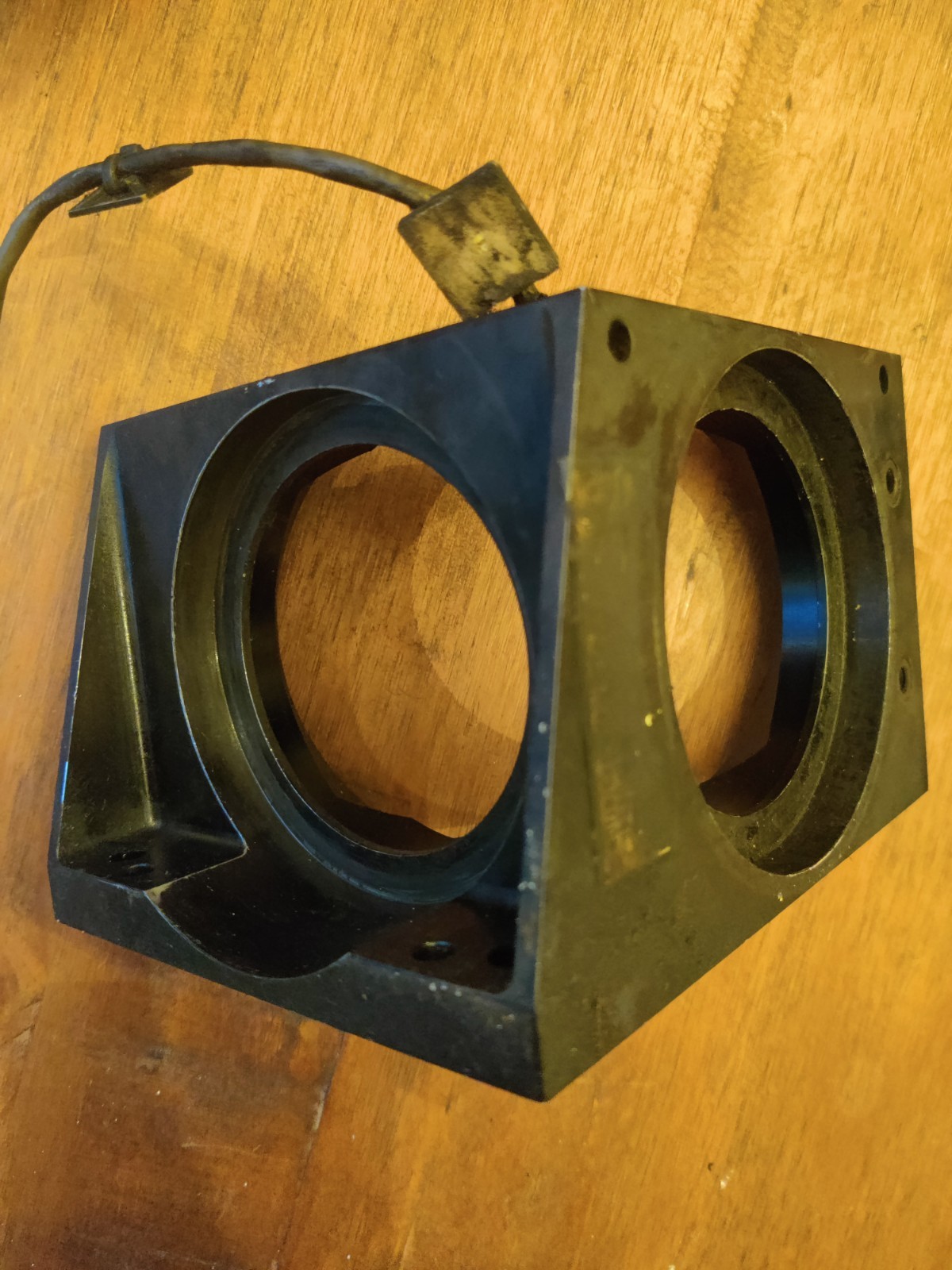 Industrial Laser Mirror Bracket Mount Block w/Interlock Safety Micro-Switch Part