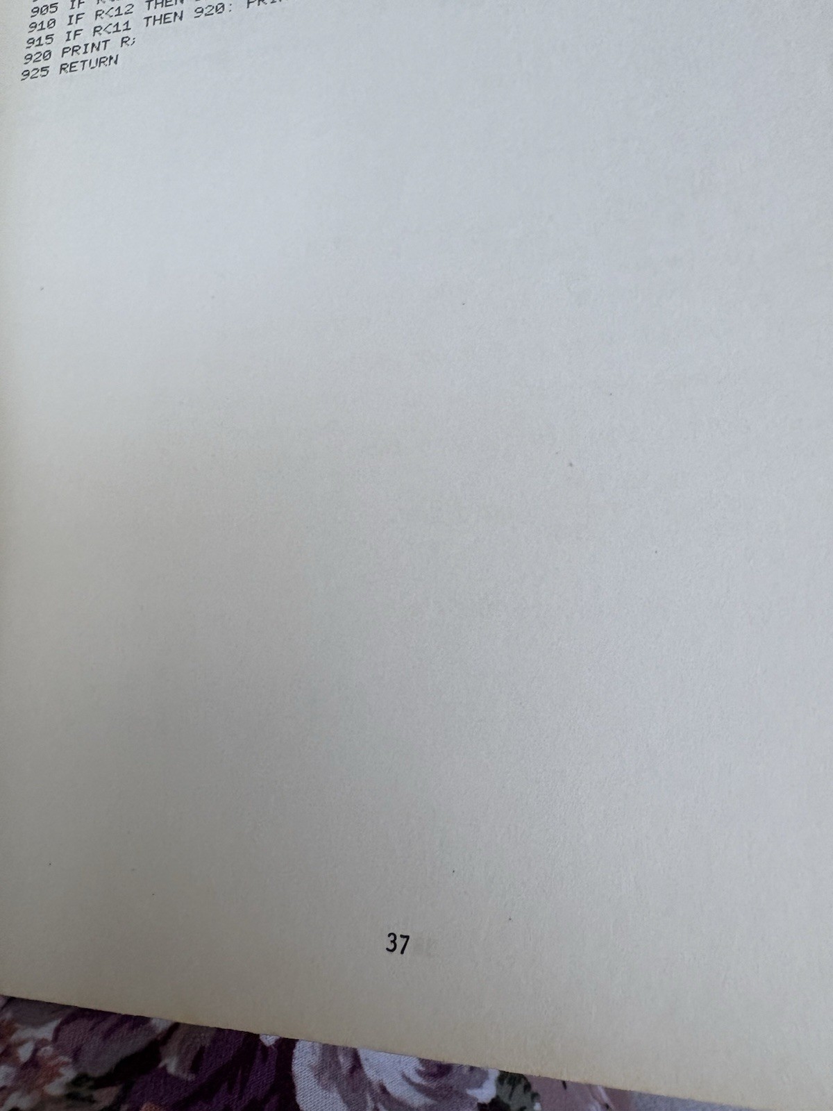 Wang "Basic" Language Programming Manuals: System GLBR 22B 2200 (1973) In Binder