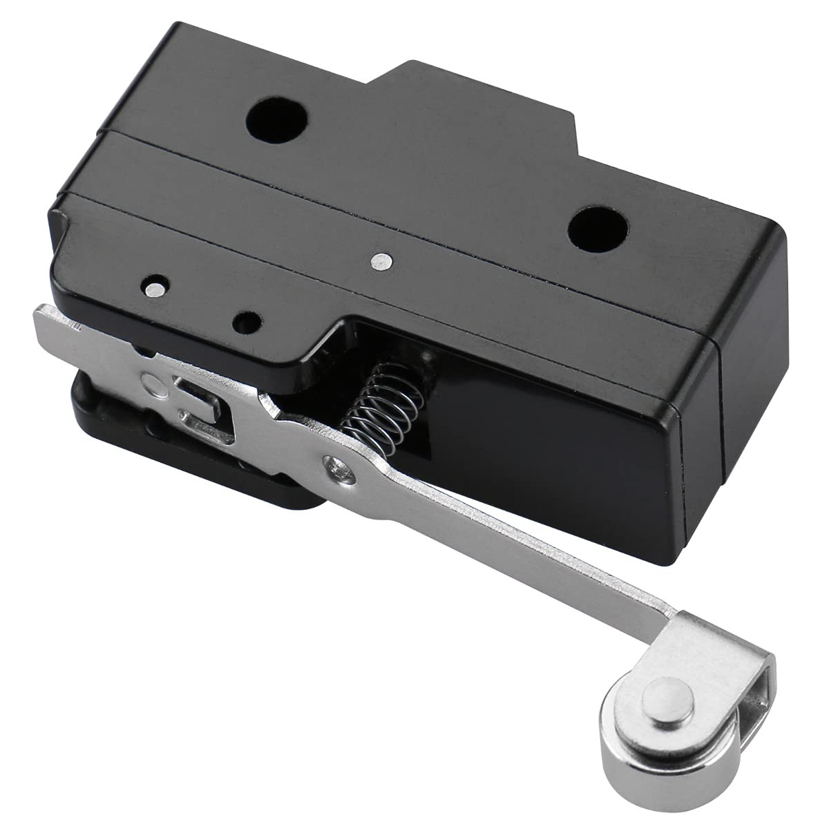 Baomain Micro Switch BM-1703 (TM-1703) Long Hinge Roller Lever AC 380V Black