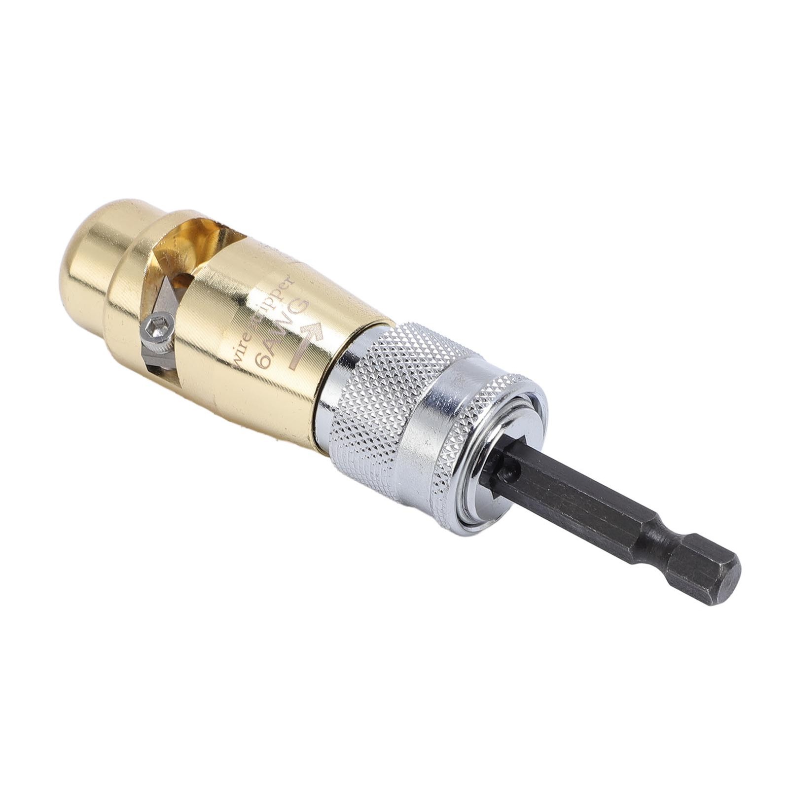 5-in-1 Drill Wire Stripper For 6/8/10/12/14 AWG Quick Stripping