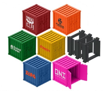 Monster Scenery: Containers - 10' Containers