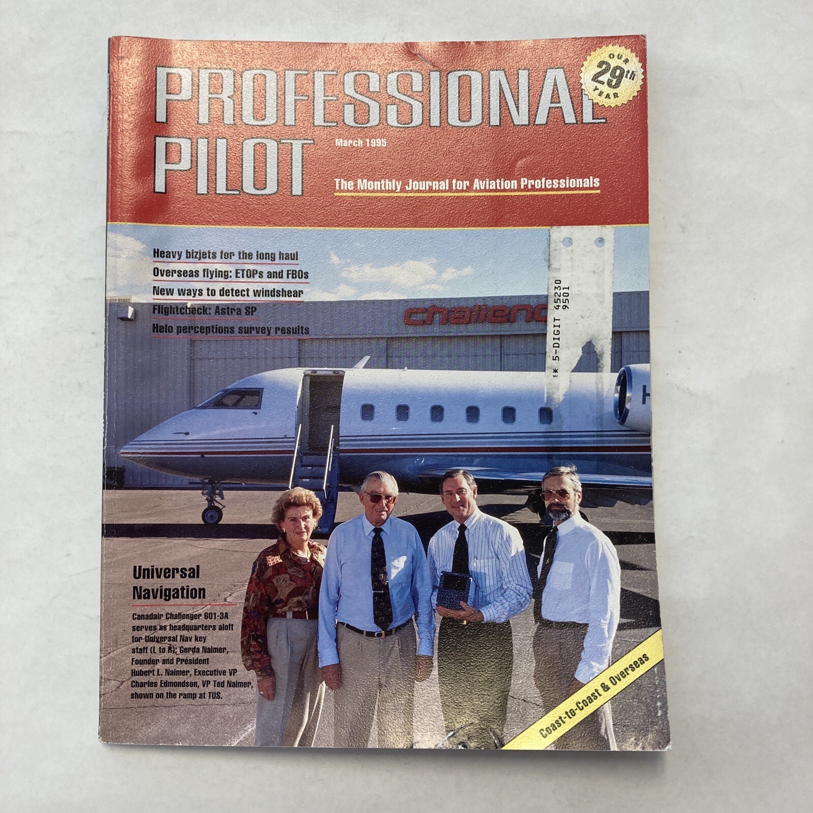 Professional Pilot - March 1995 Issue