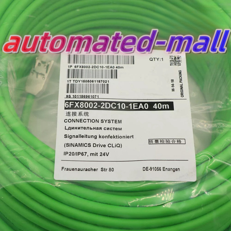 6FX8002-2DC10-1EA0 NEW SIEMENS Signal cable Expedited Shipping 6FX80022DC10-1EA0