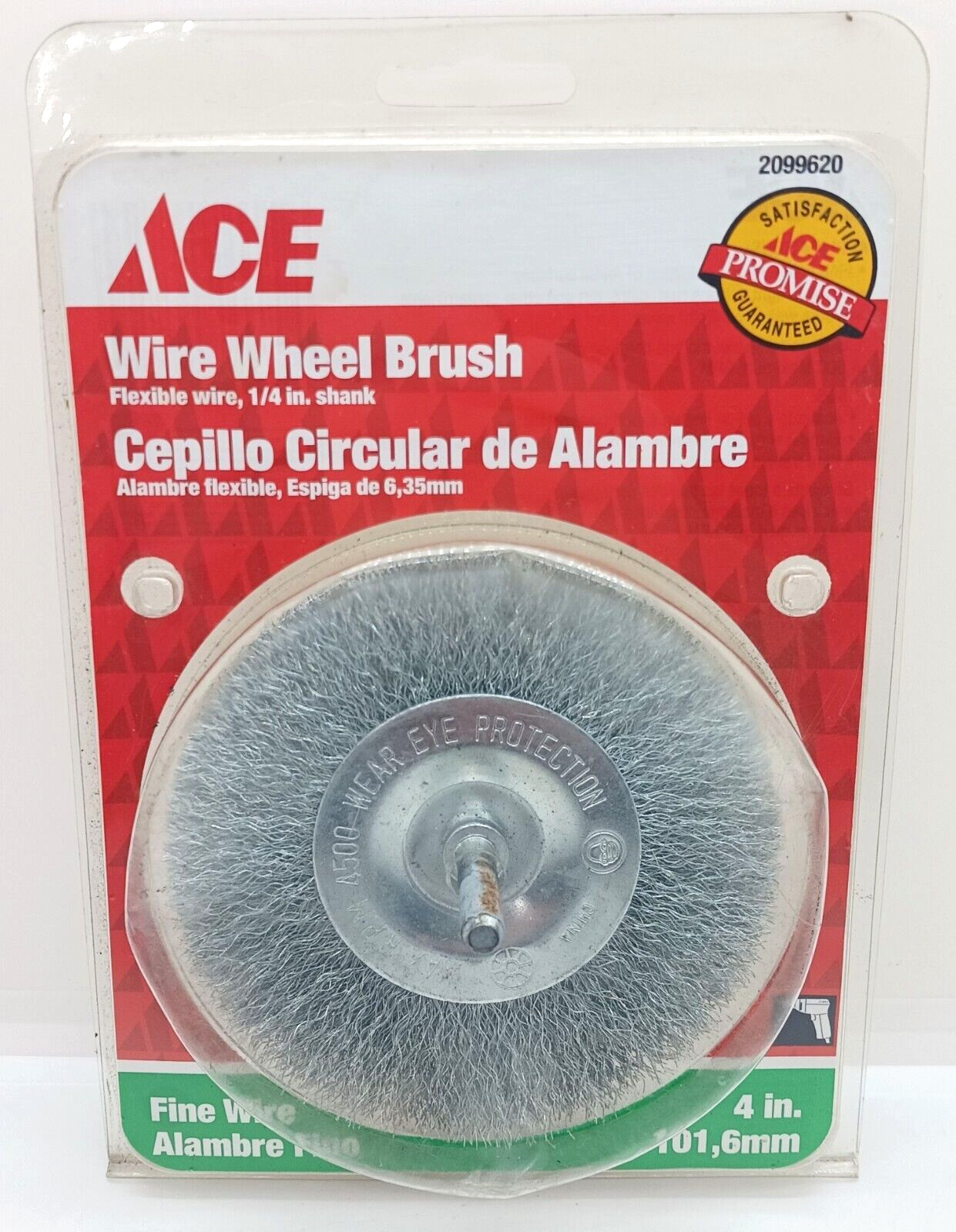 ACE Wire Wheel Brush 1/4in. Shank 4 IN.