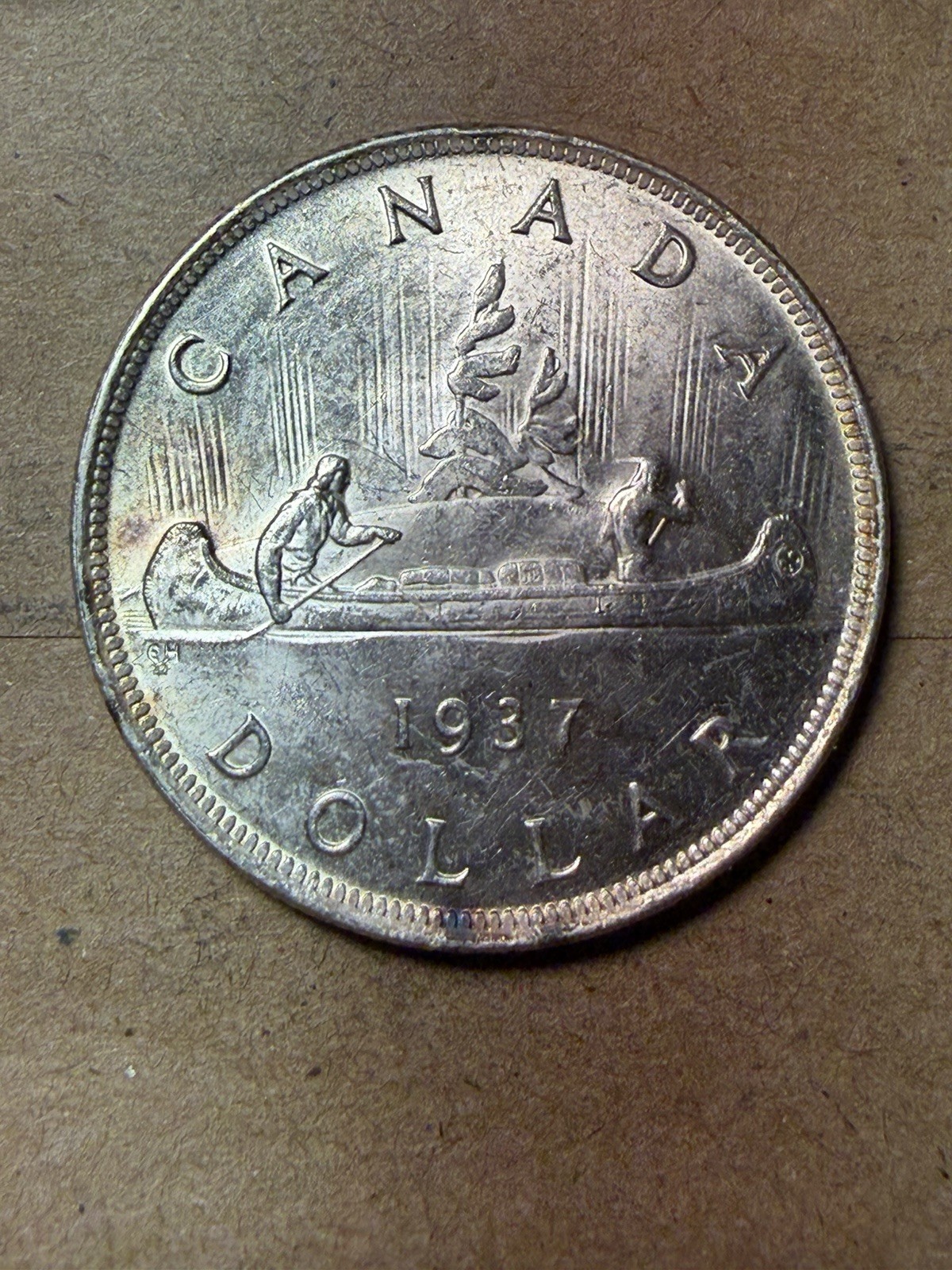 1937 Canadian Dollar - BU - As Shown! (#2452)
