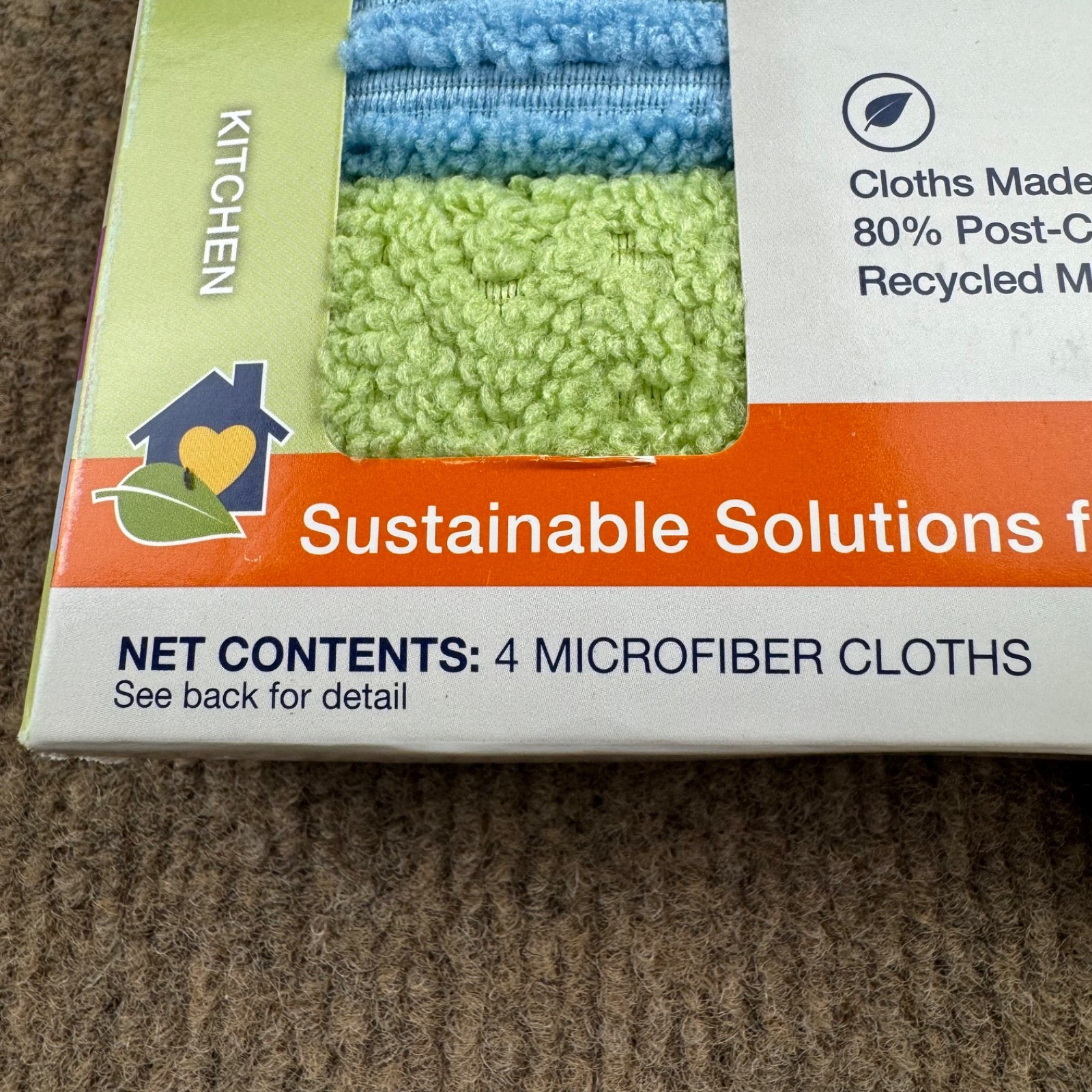 BONA ® Microfiber Cleaning Cloths Multipack 4 Count MultiSurface