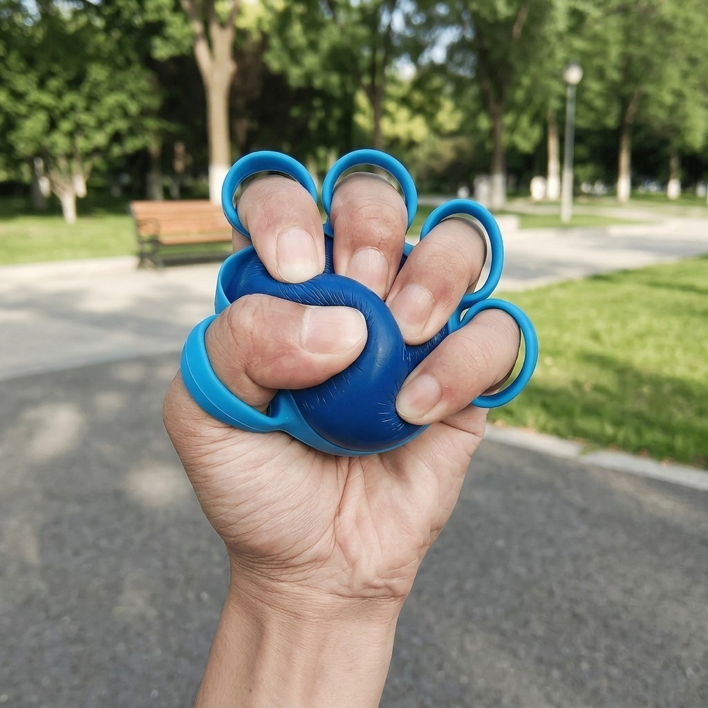 1Pc 5-Finger Hand Grip Trainer Finger Strength Training Hand Workout Tool