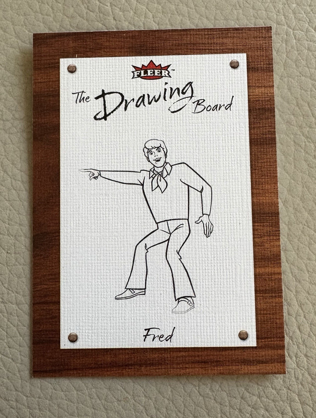 FRED 2025 Fleer Scooby-Doo THE DRAWING BOARD #3