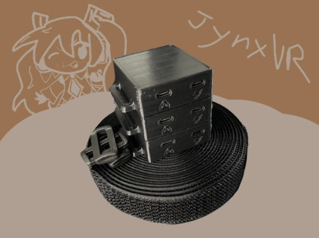 3 JynxVR (Slime VR) Trackers (BMI160)