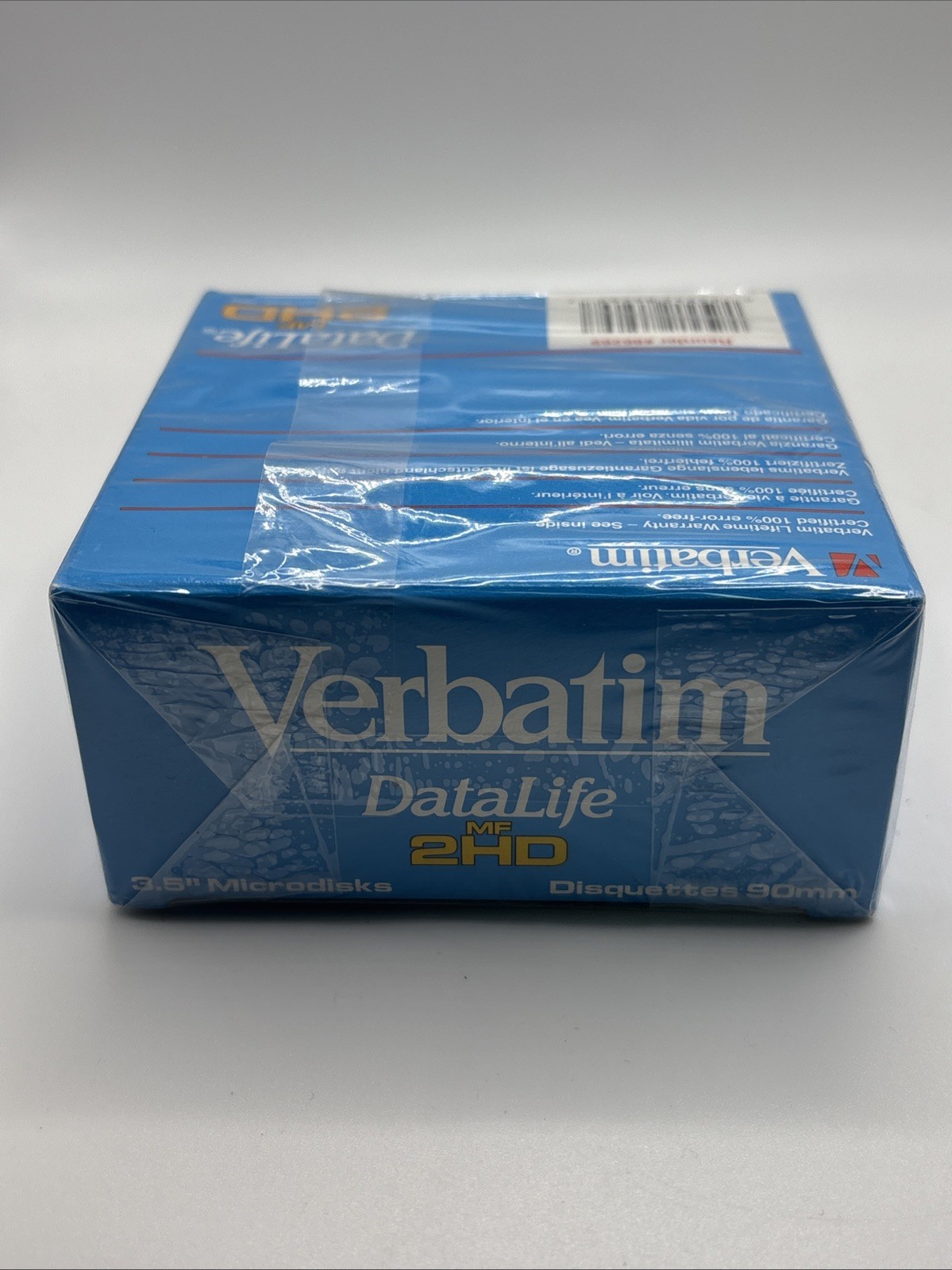 Sealed Verbatim DataLife MF 2HD High Density Formatted for IBM 10-Pack