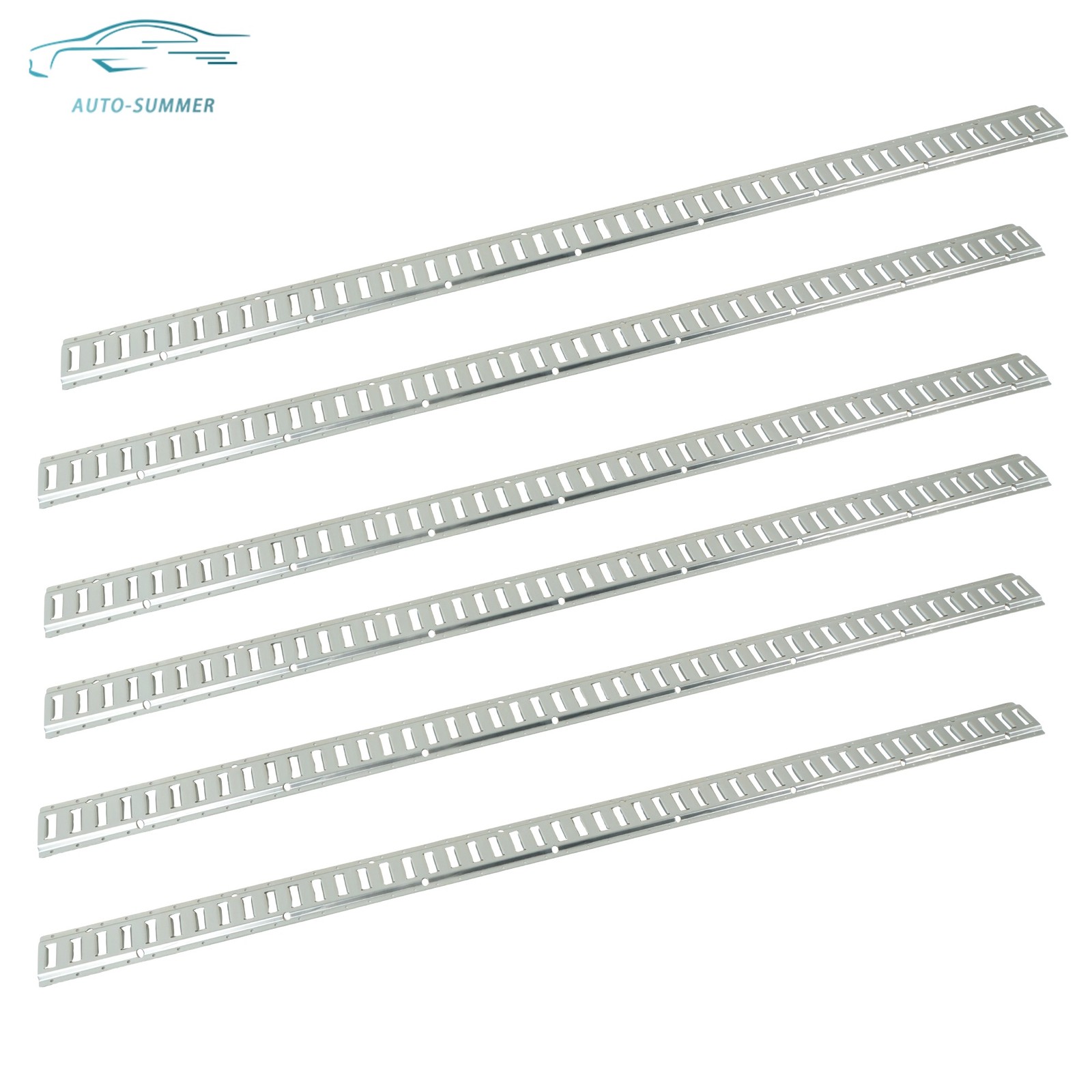 For Vans 6 Pack 8' E Track Tie Down Enclosed Trailer Horizontal Multi Purpose
