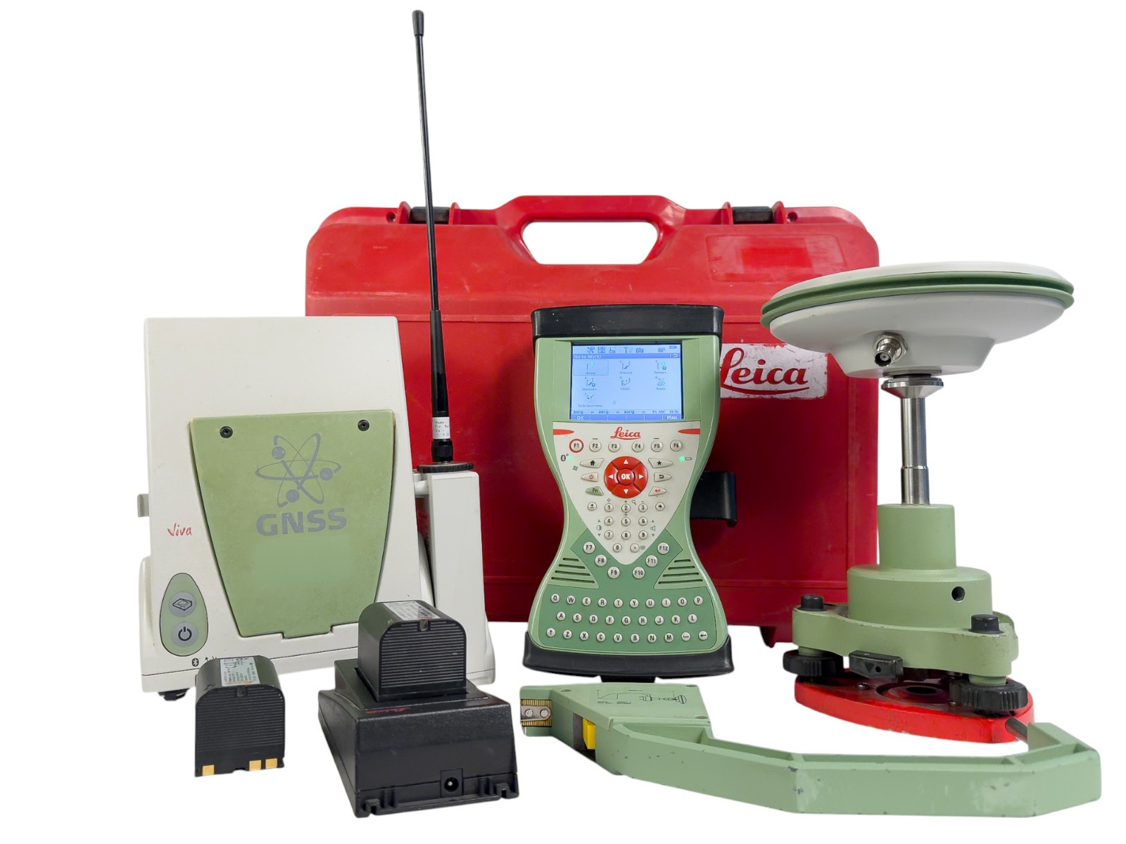 Leica Viva GS10 GNSS Receiver Kit (Kit 2) w/ CS15 Field Controller