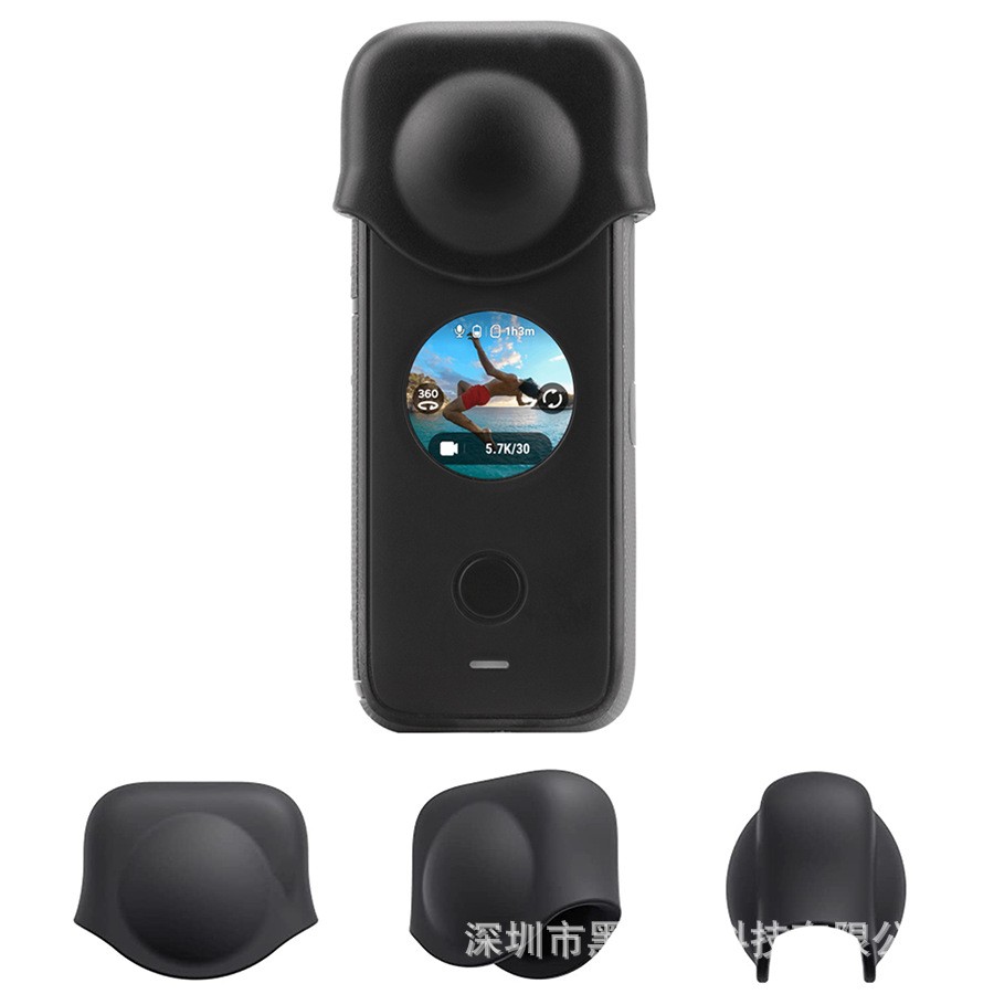 Lens Protective Cover X2 silicone Cover For Insta360 ONE X3 Panoramic Camera ==