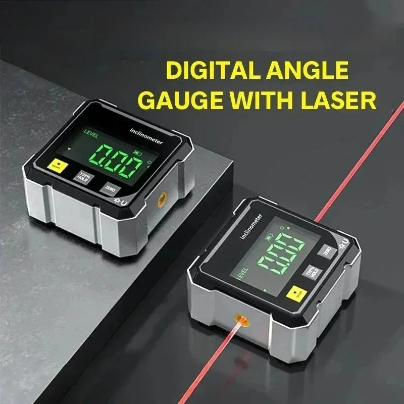 Magnetic Digital Level Box Gauge Angle Meter Finder Protractor Inclinometer