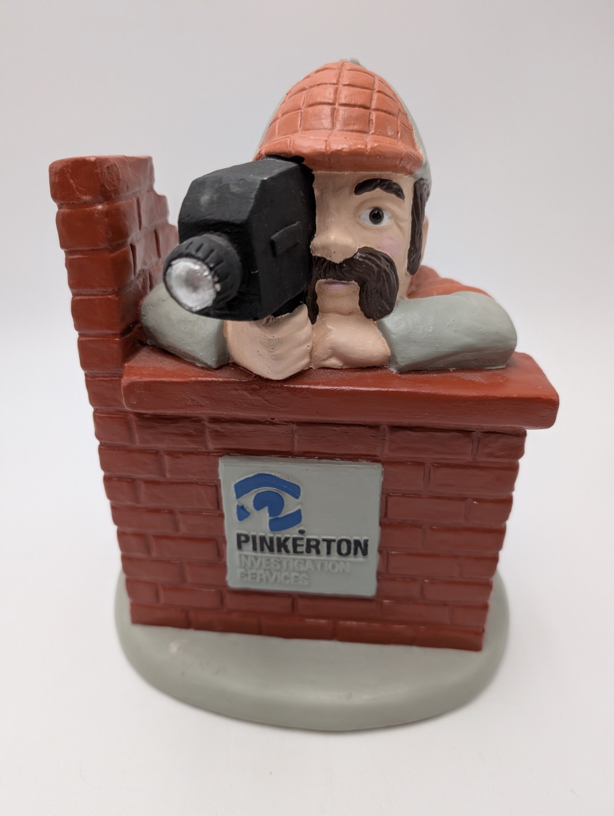 Pinkerton Investigation Service Heroes Corp  Large Detective Figure 1992