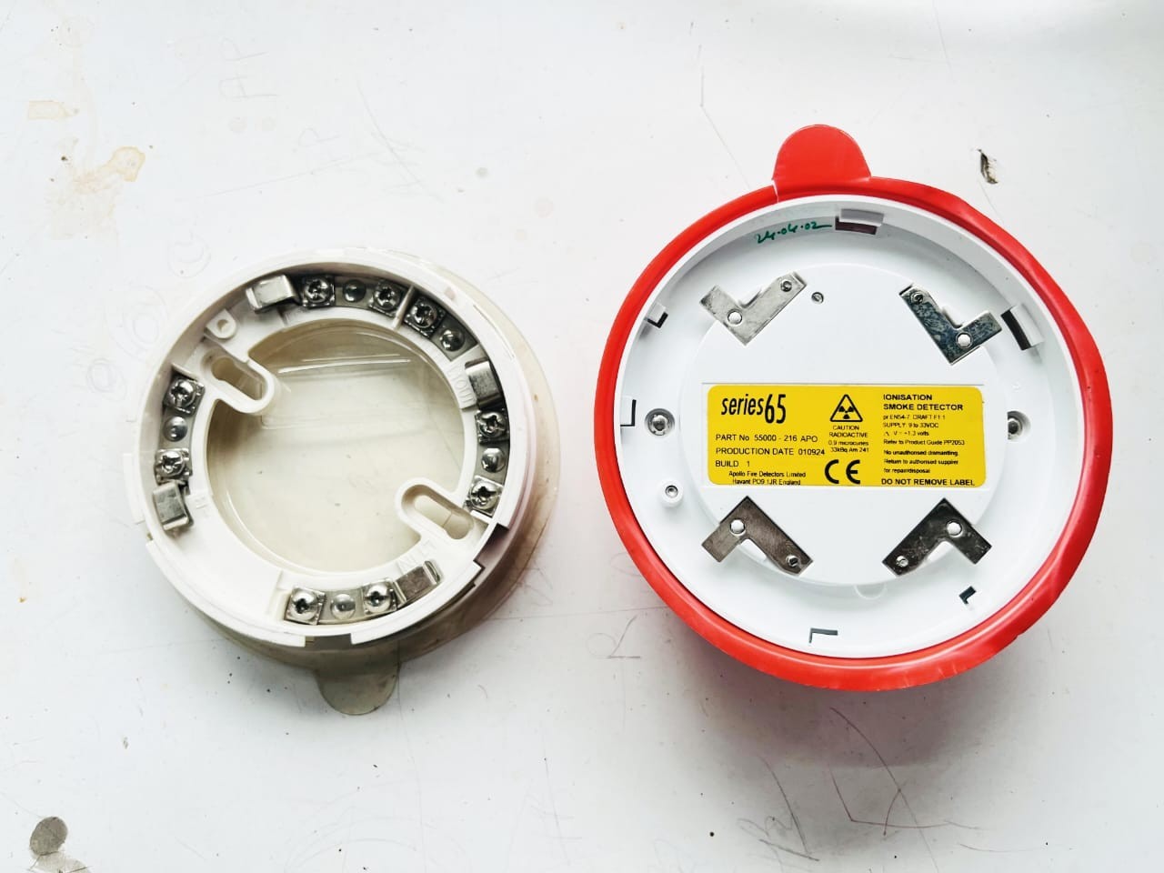 APOLLO 55000-216APO SERIES 65 A1R HEAT DETECTOR FLASHING LED