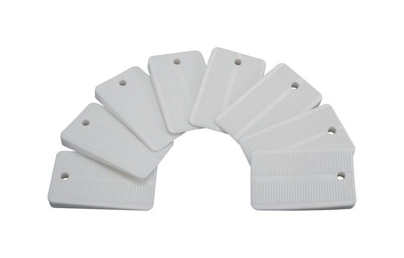 Plumb Pak PP836-55 White Plastic Toilet Shims 2 L x 3-7/8 H x 2-7/8 W in.