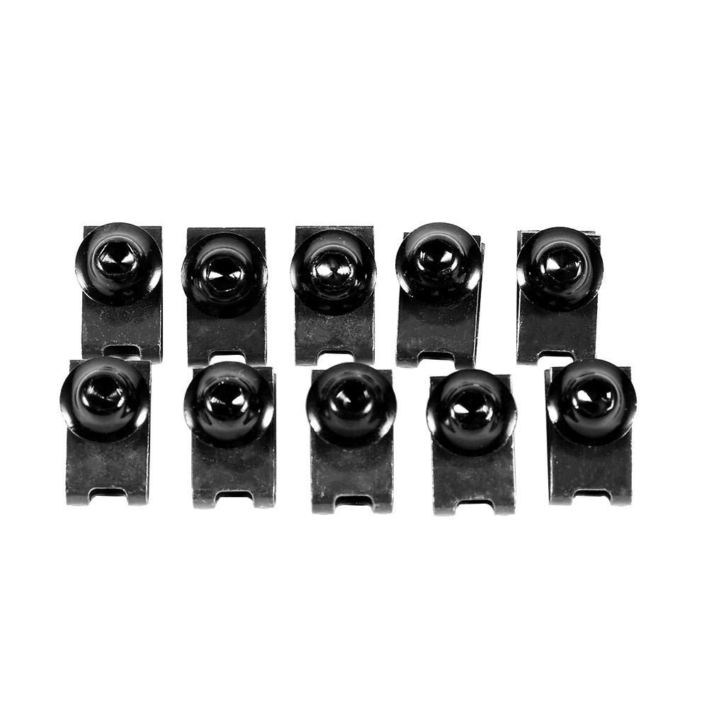Motorcycle Fairing Body Screws Bolt, 10X M5 Motorcycle Fairing Body Bolt Kit Scr