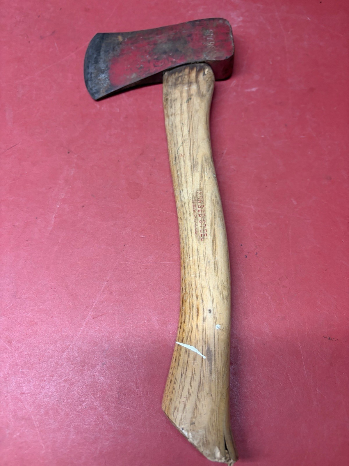 Sears USA-M #4810 1-1/4 lb Hatchet Original Sticker Finish Vintage