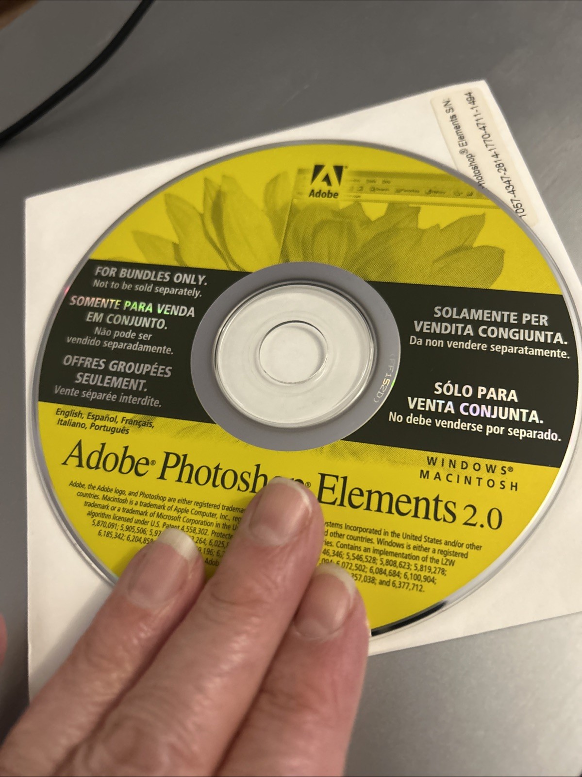 Adobe Photoshop Elements 2.0 Cd W Product Key