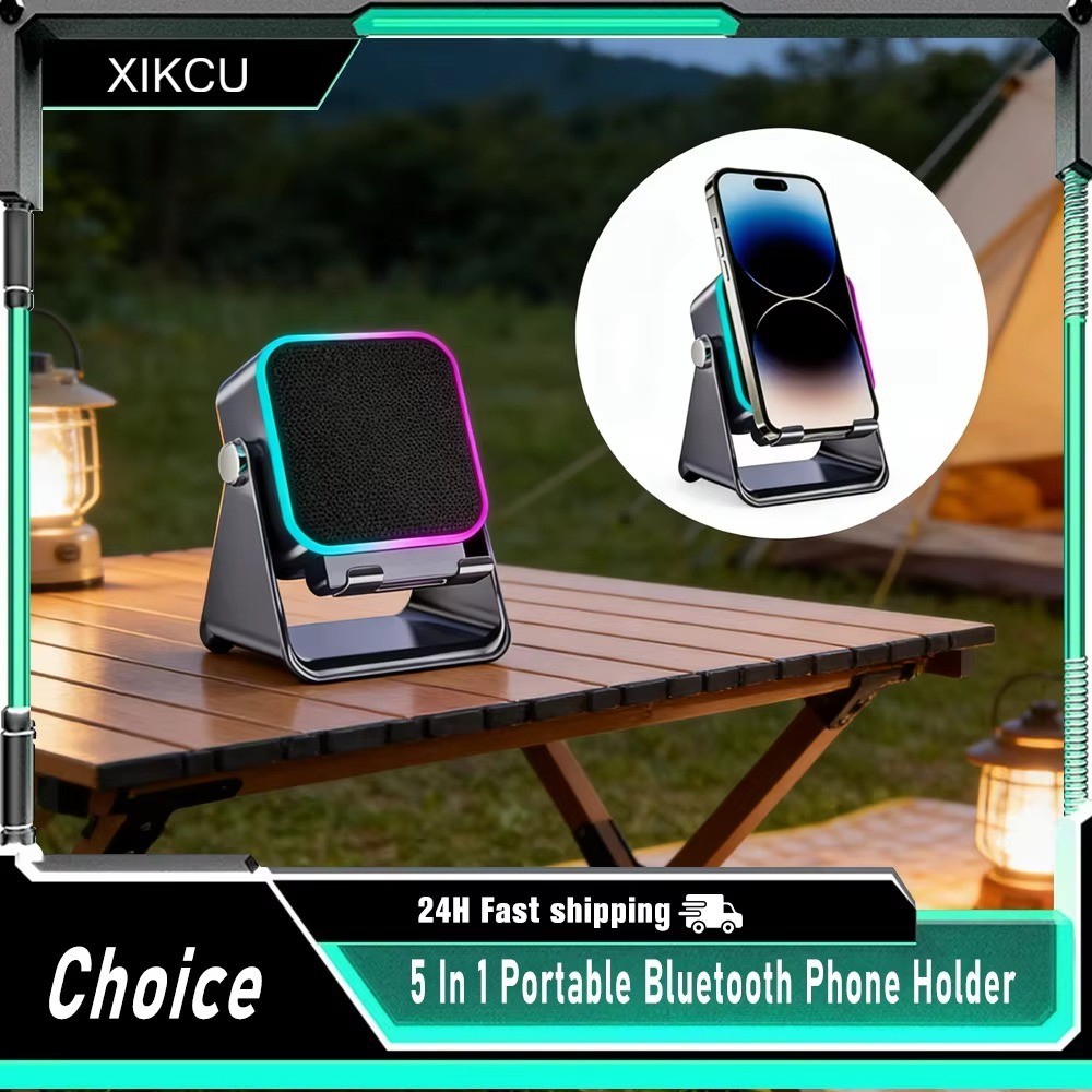 Wireless Induction Speaker 5-in-1 Bluetooth Speaker With Phone Stand for PAD UK