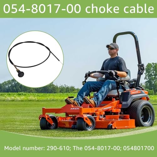 290-610 Choke Cable Replacement for Bad Boy Mower CZT | For Sten Push Pull