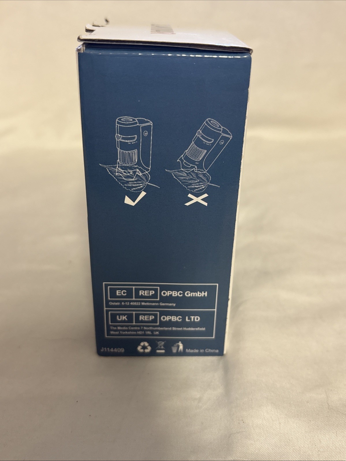 LAKWA Mini Microscope & Case,60-120x Lighted Pocket & Optical Microscope,#17
