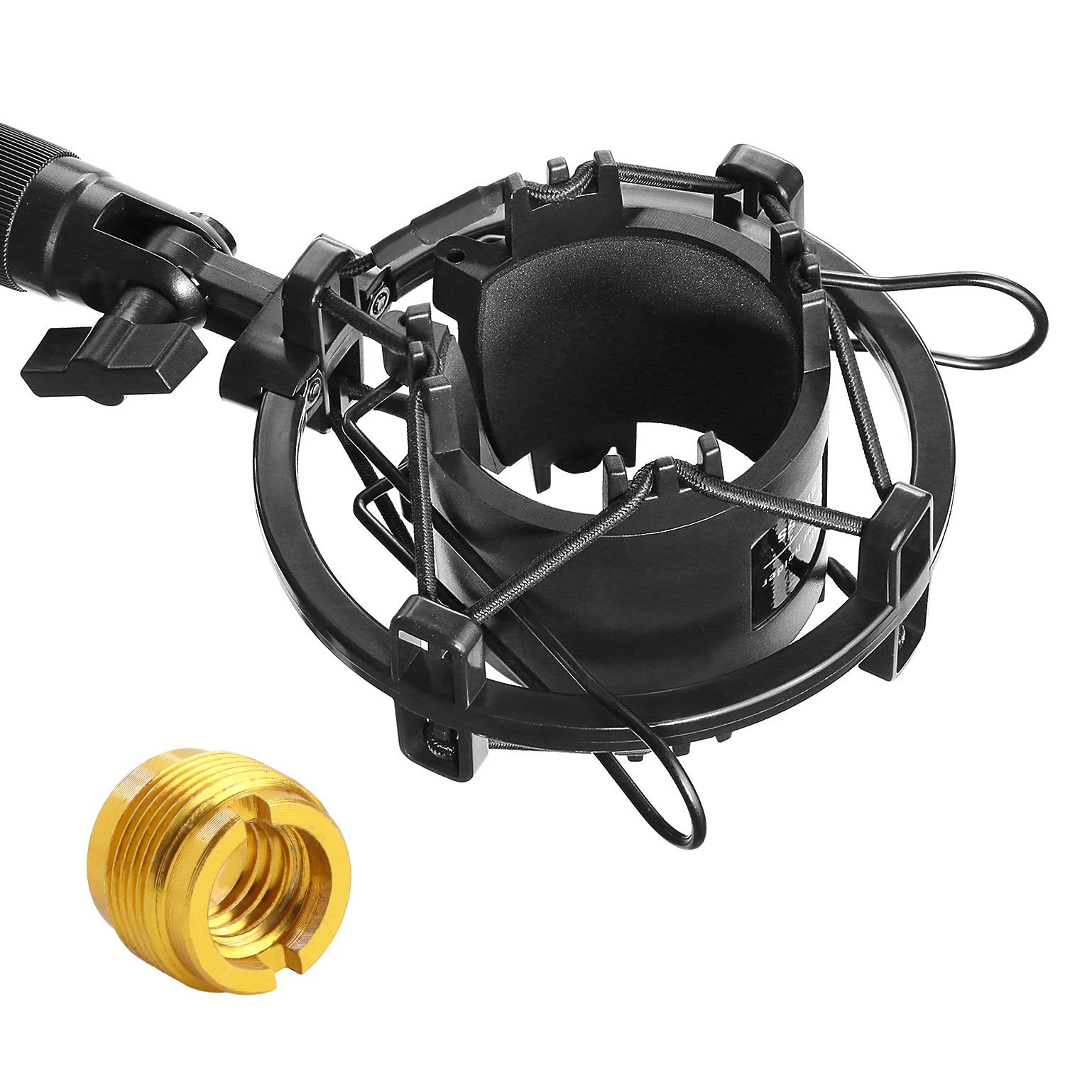 YOUSHARES AT2020 Shock Mount, Microphone Shock Mount Reduces Vibration Noise for