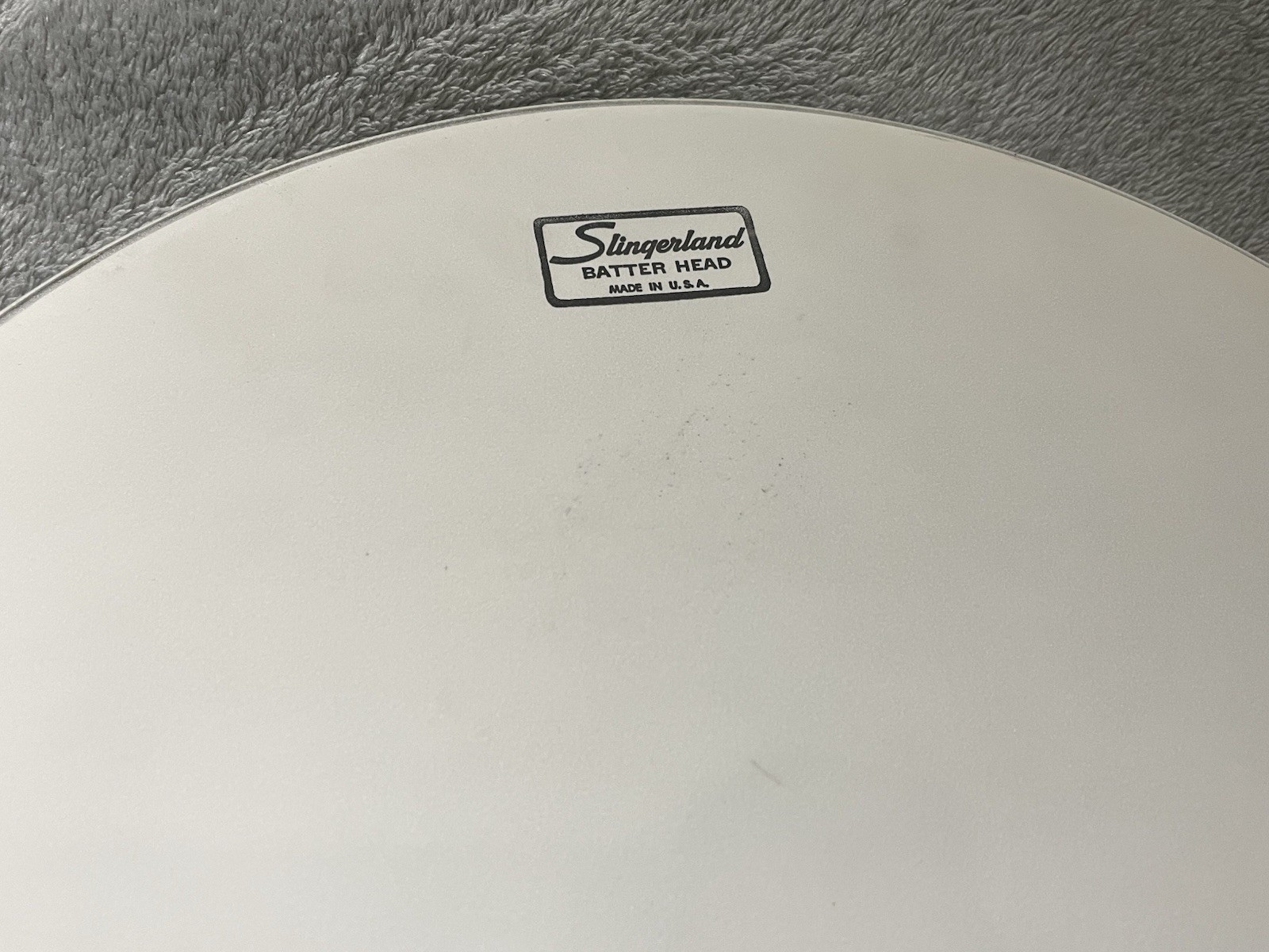Slingerland 60s 70s Vintage 16” Floor Tom Drum Head Coated New old Stock