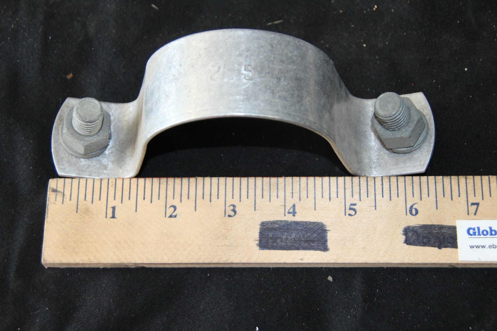 2.5", Alum. 2-1/2 inch conduit strap kits w/bolts - LOT OF 10