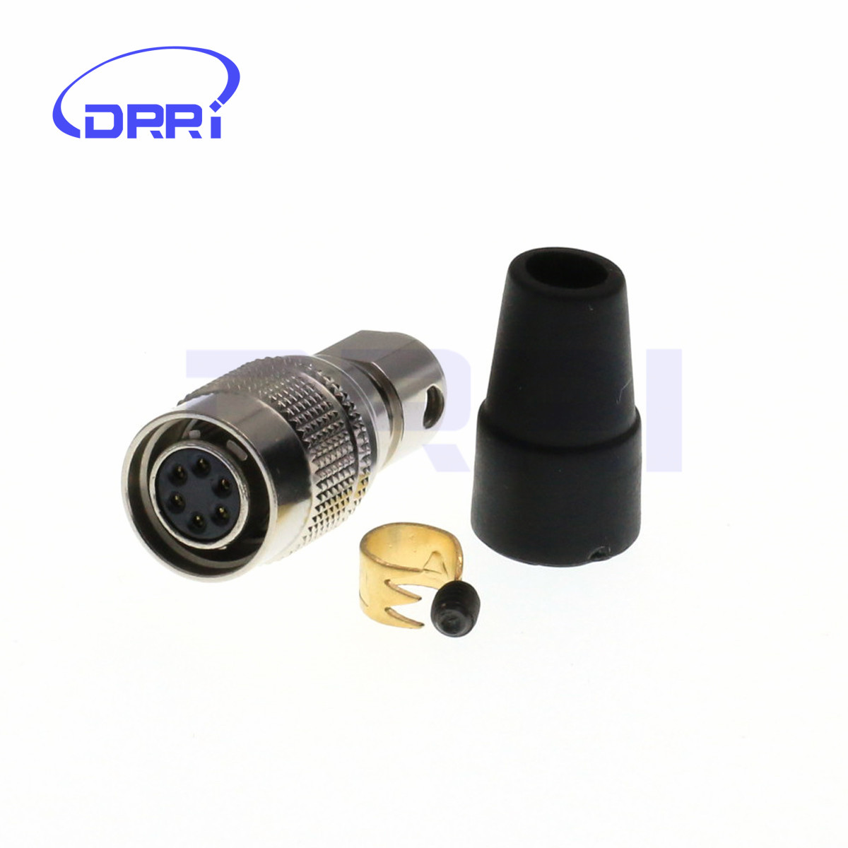 Hirose 6 pin Female Connector HR10A-7P-6S for CCD GIGE Basler Camera