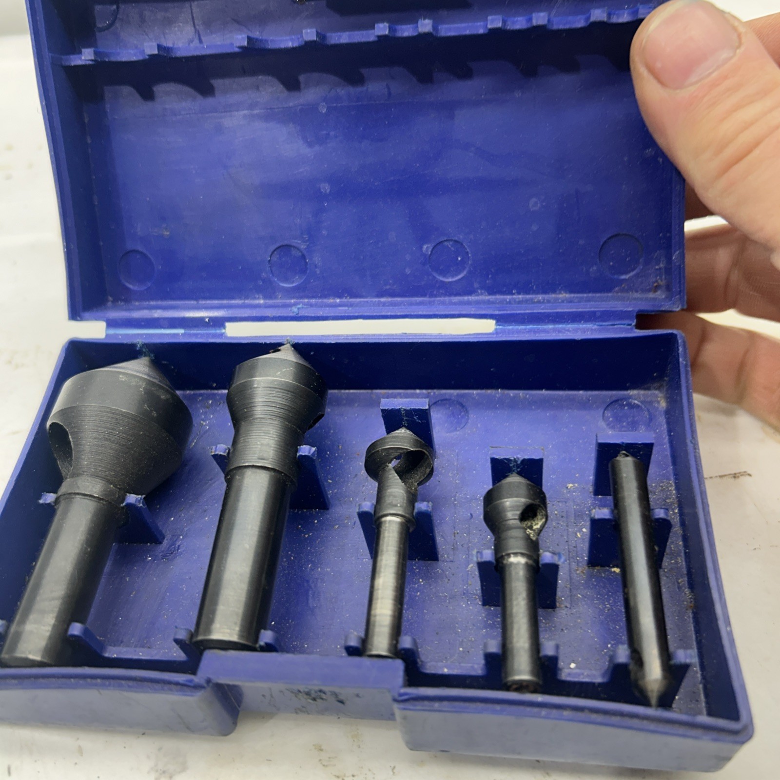 5 Pc Countersink 1/16”to 9/16” Countersink 02463503. Hss