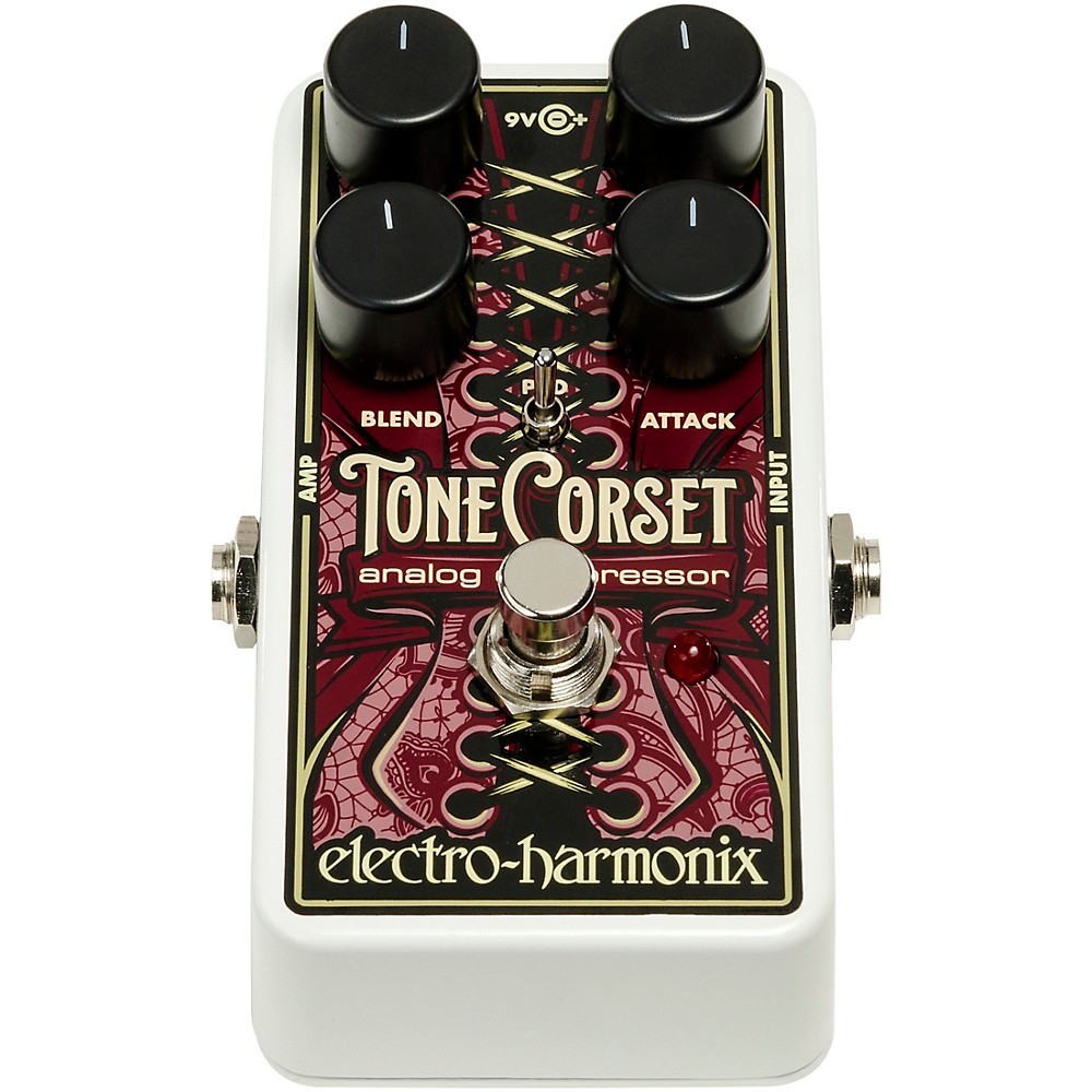 ElectroHarmonix Tone Corset Analog Compressor Effects Pedal