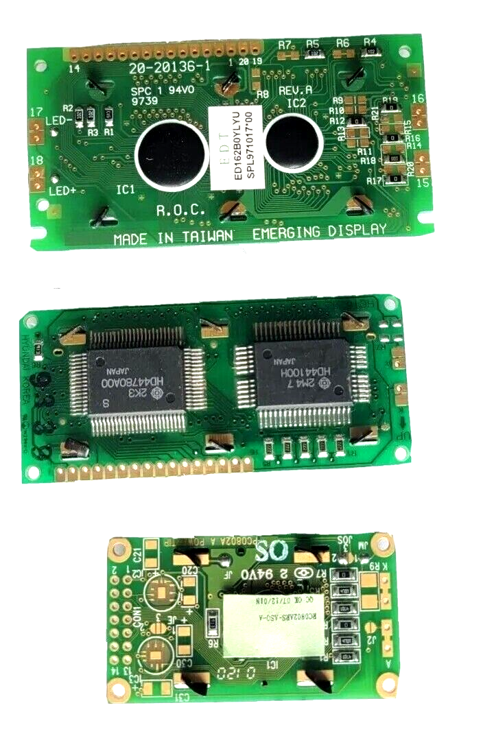 Lot of 3 Lcd diffesrents