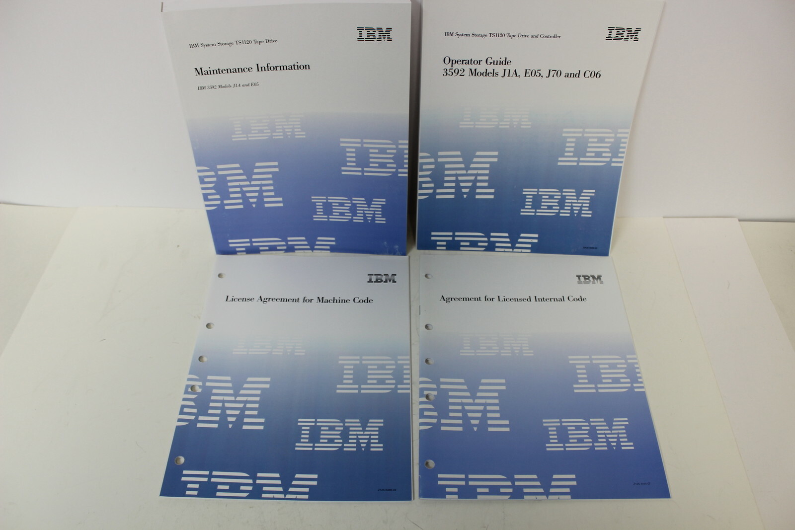 IBM TS1120 TAPE DRIVE MAINTENANCE INFORMATION 3592 MODEL J1A E05 OPERATOR GUIDE