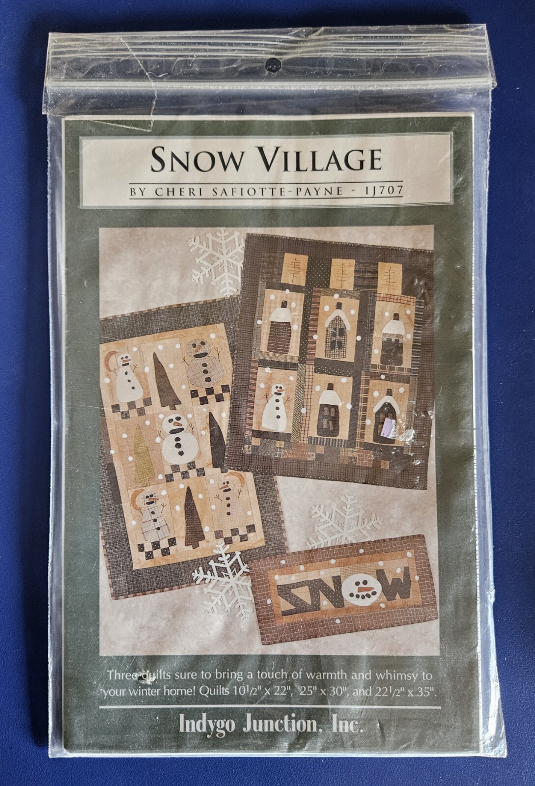 Misc Winter Theme Quilt Patterns; Stockings, Sweatshirts, Blocks, Banner, Quilts